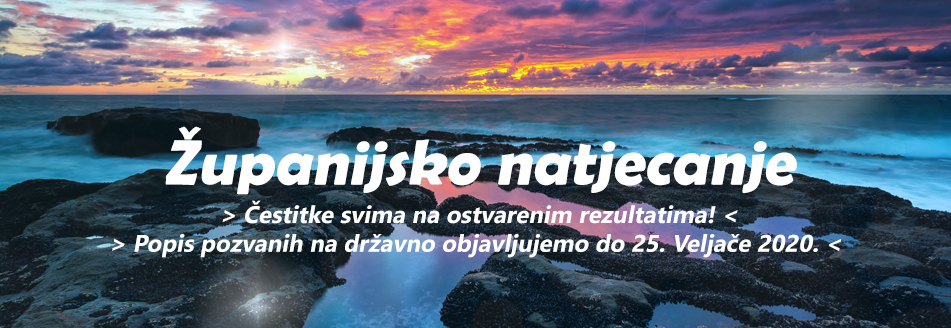 Županijska razina - Pokaži da možeš!