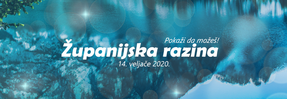 Županijska razina - Pokaži da možeš!