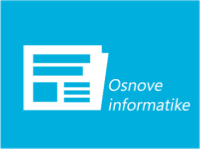 Osnove informatike - Osnovne informacije i opseg znanja