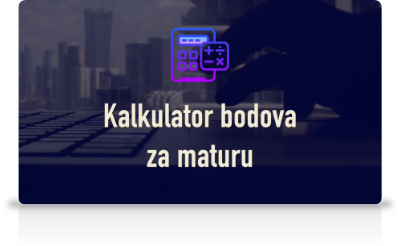 Kalkulator bodova za maturu